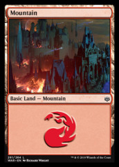Mountain (261) - Foil (War of the Spark)